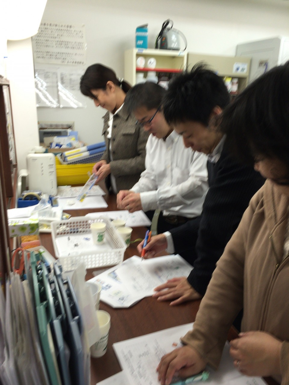 【大徳店】簡易懸濁法の社内研修会その②