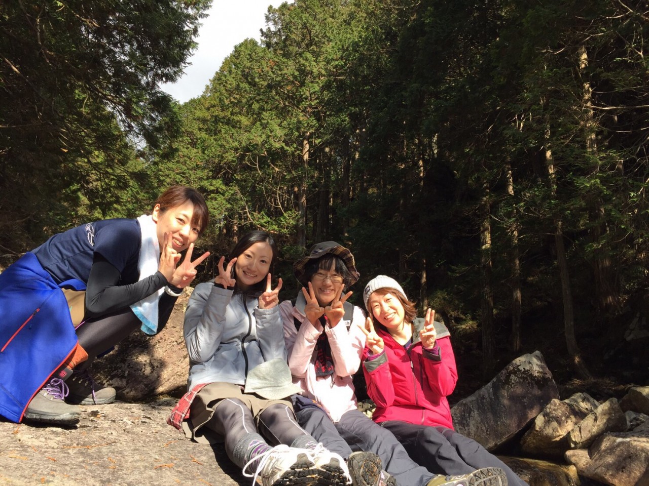【はなの木登山部】田立の滝登山